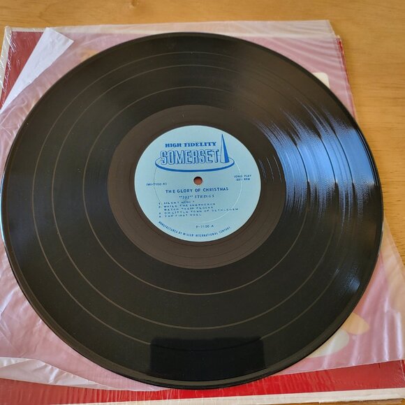 THE GLORY OF CHRISTMAS 101 Strings LP 1964 Somerset Records MI-7100 Shrink LP2 - Picture 7 of 8